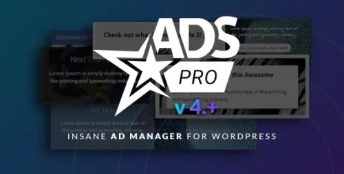 Ads Pro Plugin GPL v4.85 – Multi-Purpose WordPress Advertising Manager